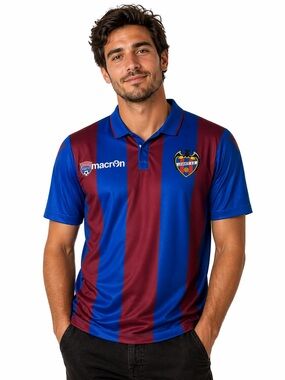 LEVANTE JERSEY HOME FOOTBALL SOCCER SHIRT 2021 - 2022 MACRON CAMISETA MENS sz M